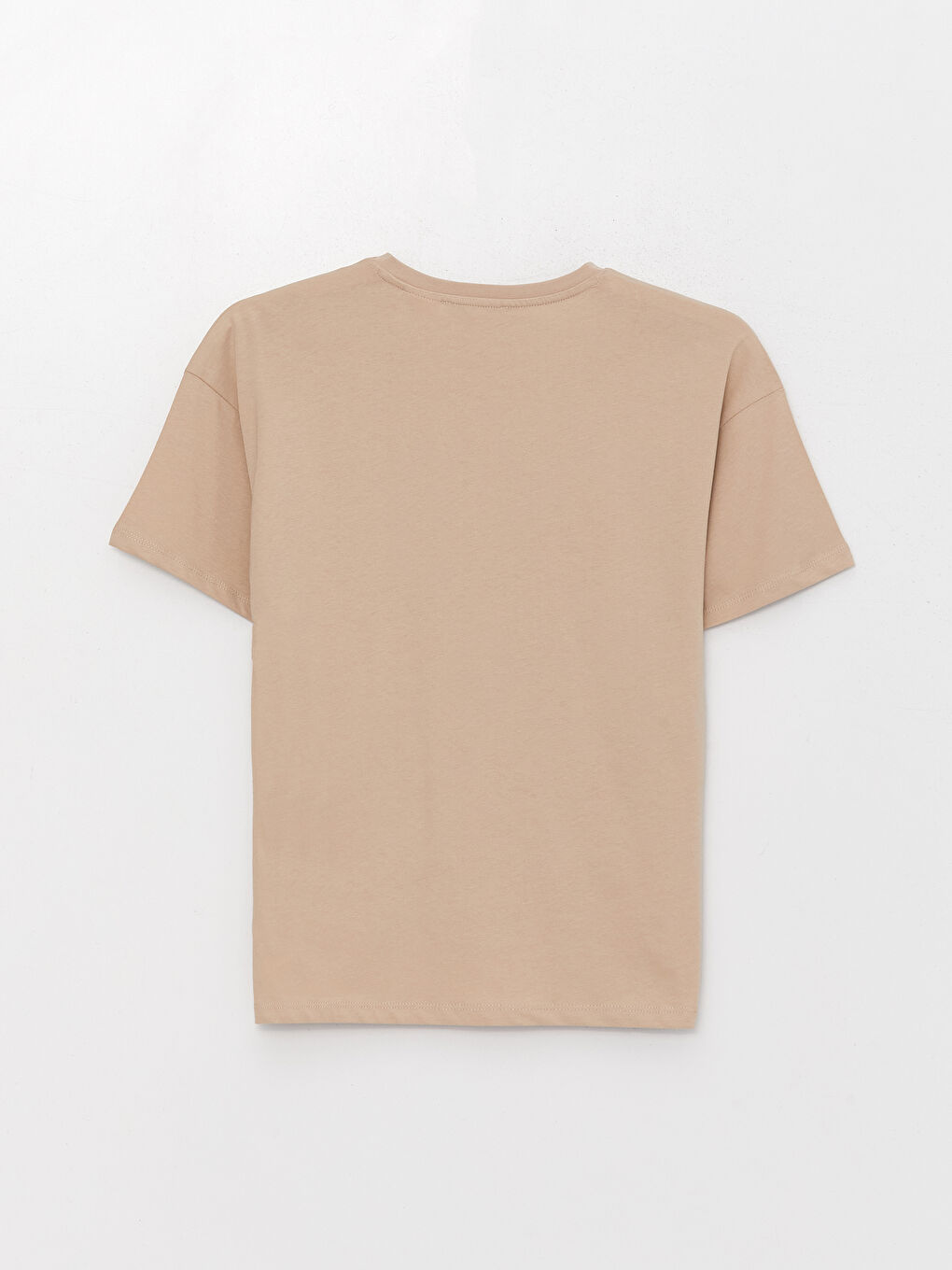 Crew Neck Winnie The Pooh Printed Short Sleeve Women's T-Shirt-6