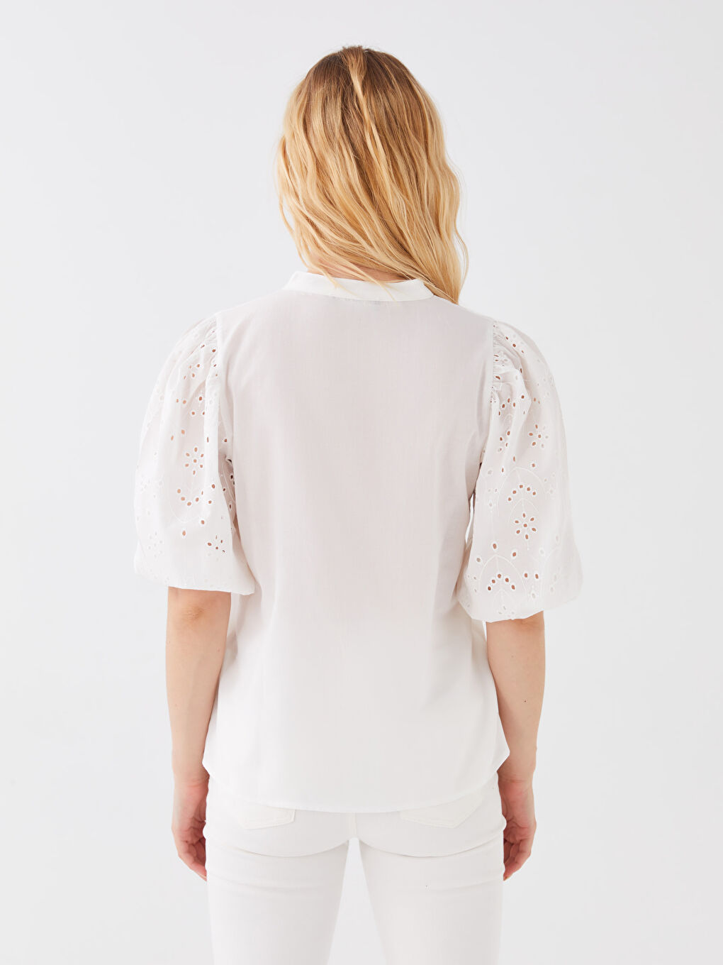 Chemise pour Femmes à Motifs avec Col Henley-4