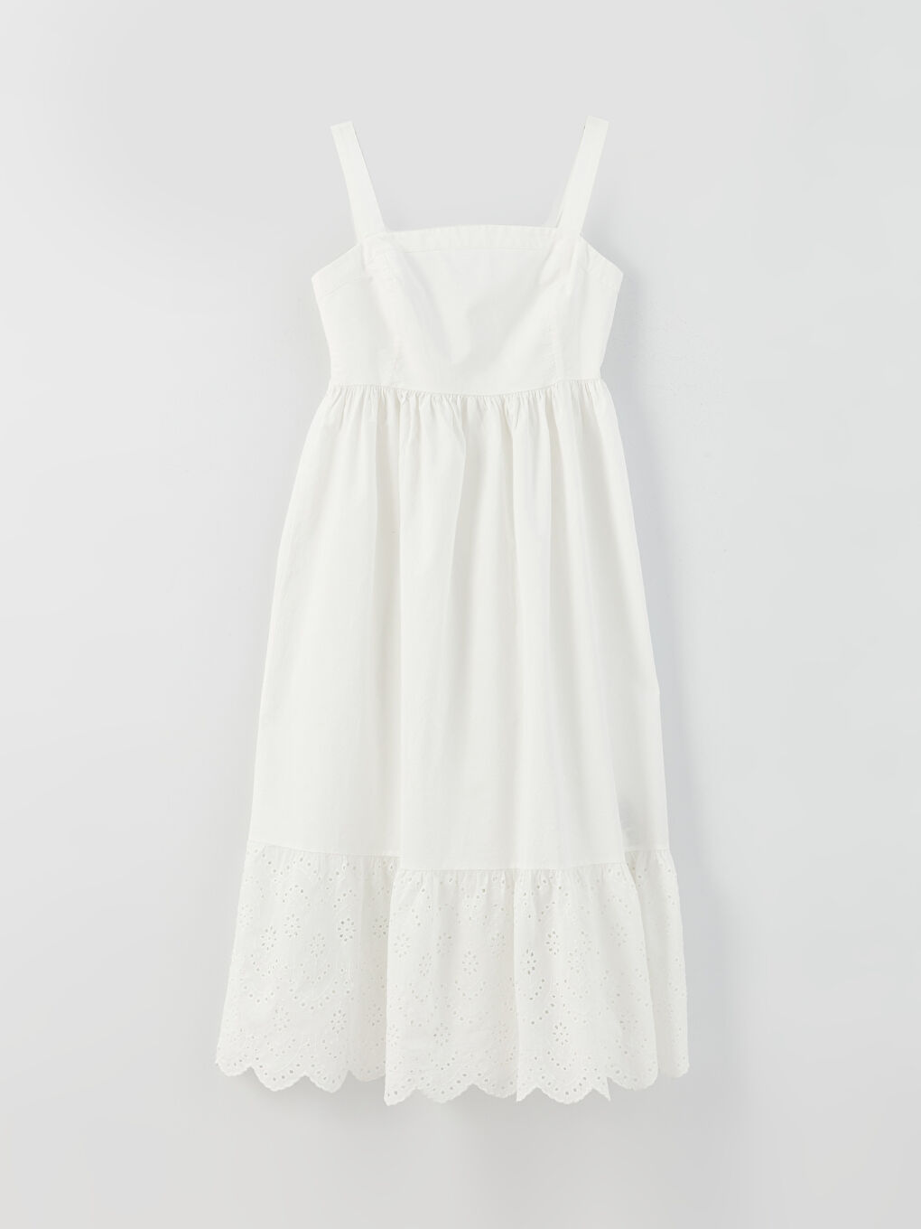 Square Collar Straight Strap Women's Dress -S3HM27Z8-U7E