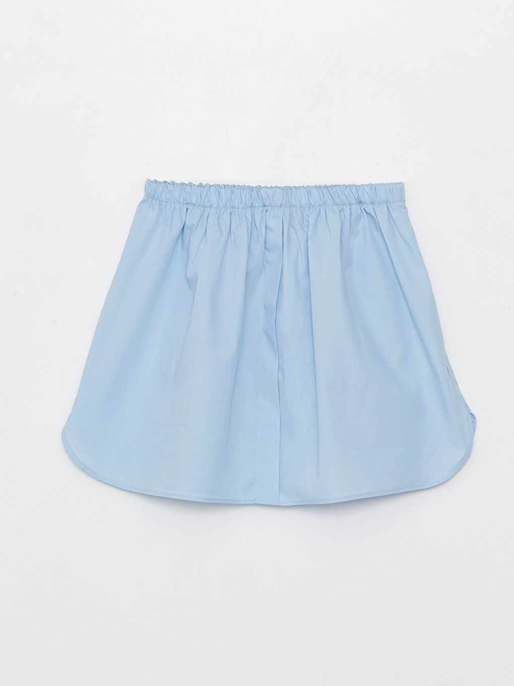 Women's Elastic Waist Plain Shirt Skirt Underwear -S3HM37Z8-V5C