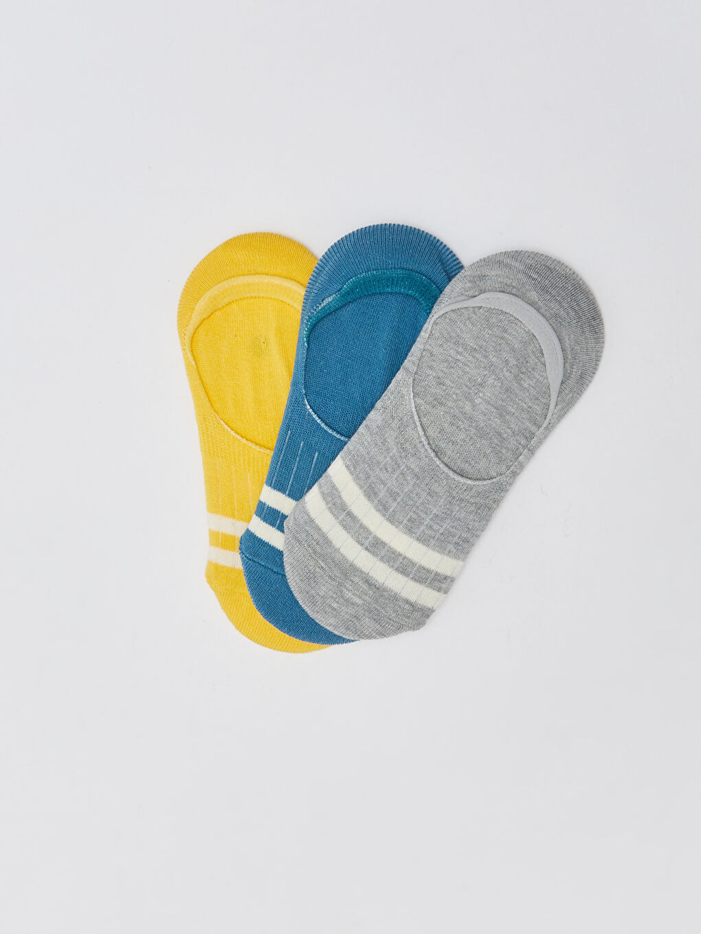 Karışık Erkek Çocuk Babet Çorap 3'lü-1