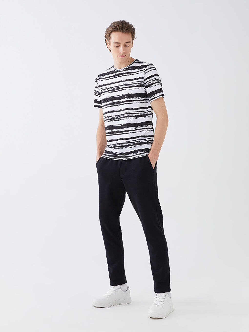 Slim Fit Men's Thick Sweatpants
