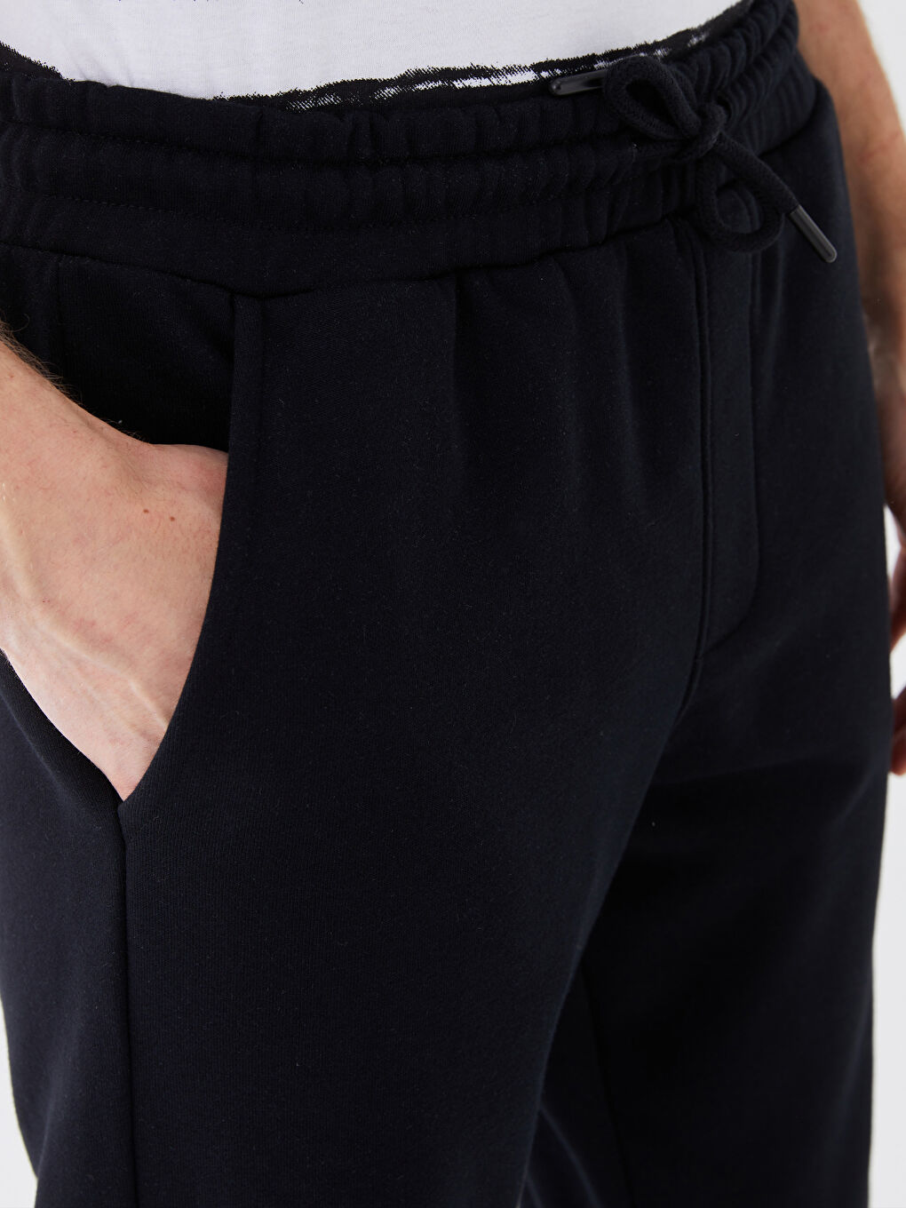 Slim Fit Men's Thick Sweatpants-2