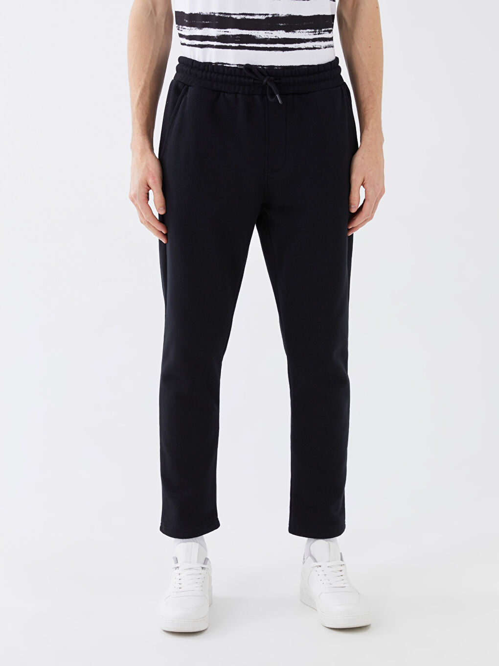 Slim Fit Men's Thick Sweatpants-3