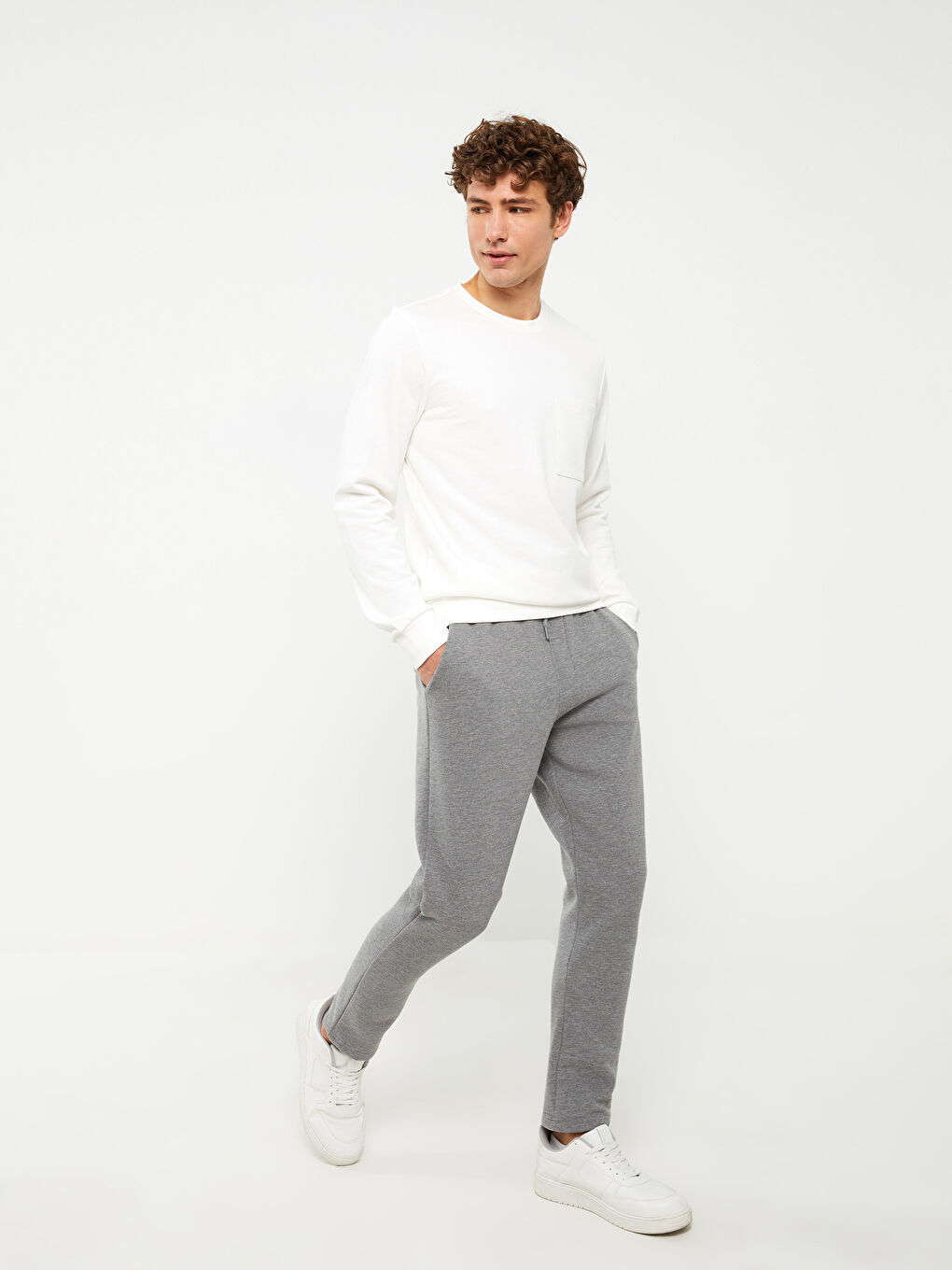 Pantaloni de trening Slim Fit pentru Bărbați-1