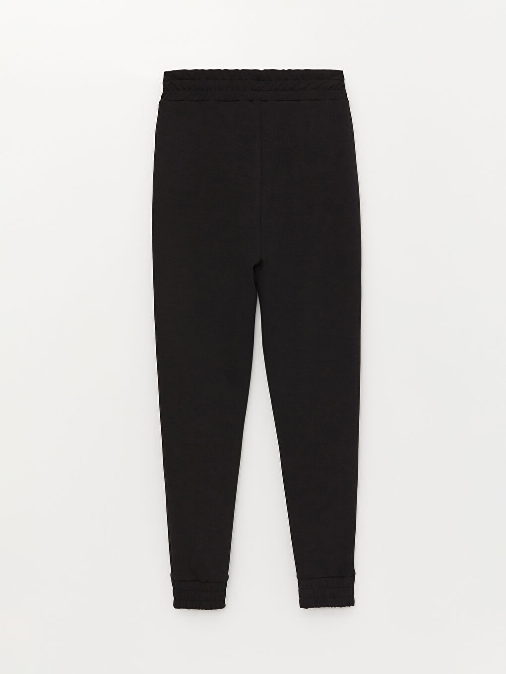 Pantalons de survêtement jogger unis à taille élastiquée pour Femmes-6