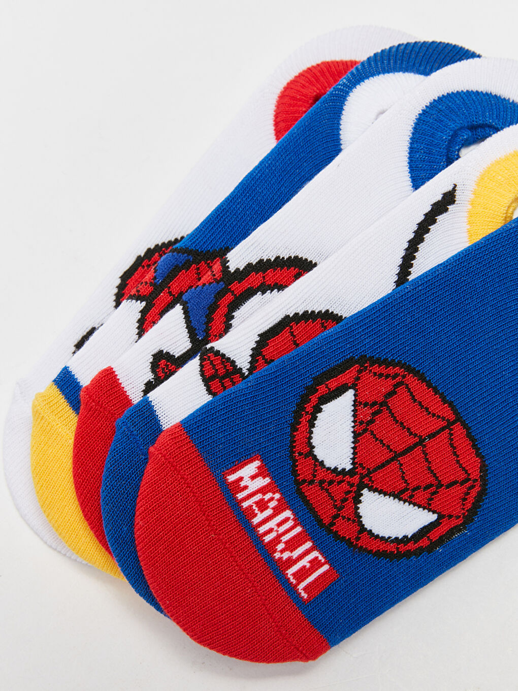 Chaussettes d'entraînement Garçons À Motifs Spider-Man Lot de 5 pièces-3