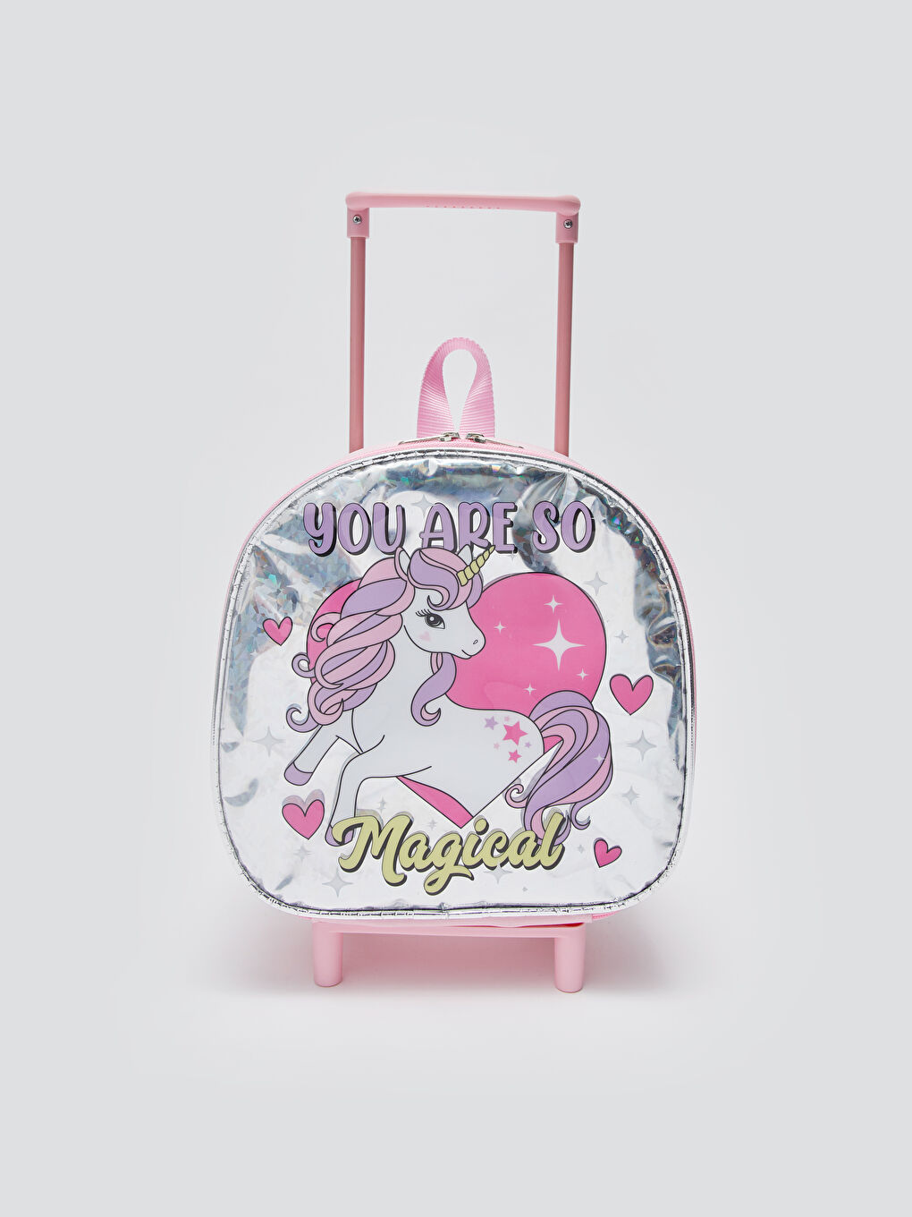 حقيبة عربة مطبوعة للبنات