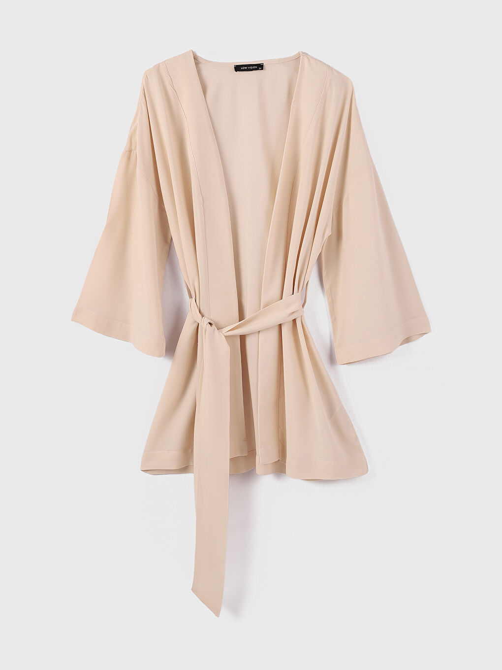 Shawl Collar Plain Oversize Women's Kimono