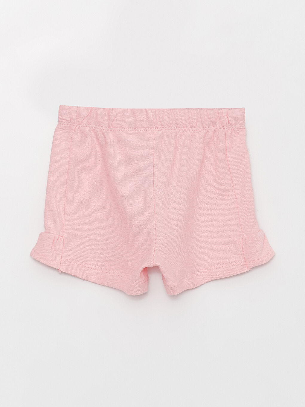 Crew Neck Short Sleeve Minnie Mouse Printed Baby Girl T-Shirt and Shorts 2-Piece Set-4