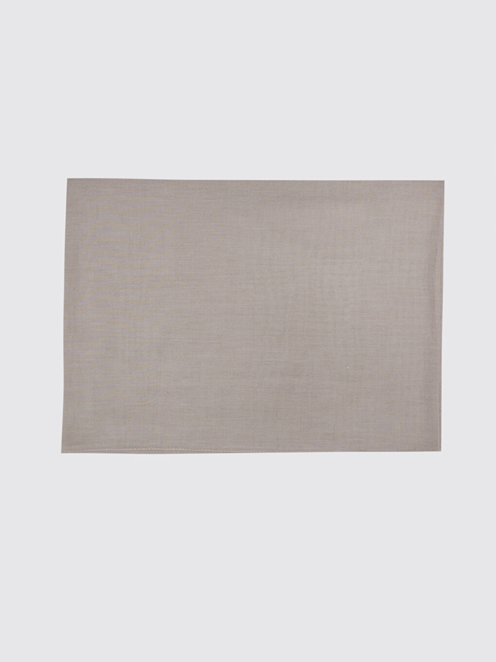 Gri Kadın Düz Pamuklu Şal-2