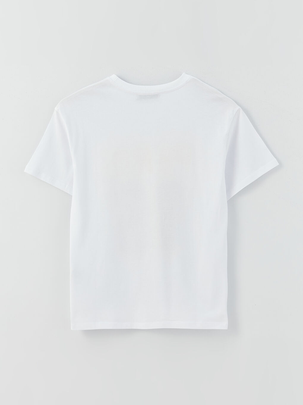 Crew Neck Printed Short Sleeve Women's T-Shirt-6