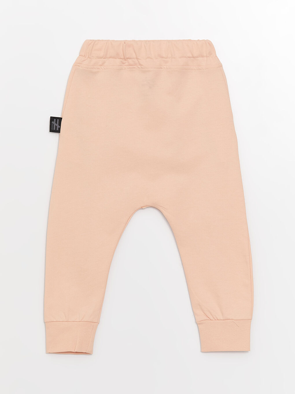 Turuncu Beli Lastikli Basic Kız Çocuk Jogger Eşofman Altı-1