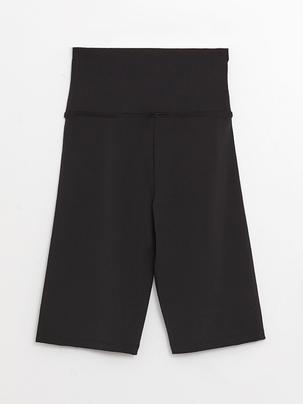 Siyah Beli Lastikli Kadın Spor Tayt-6