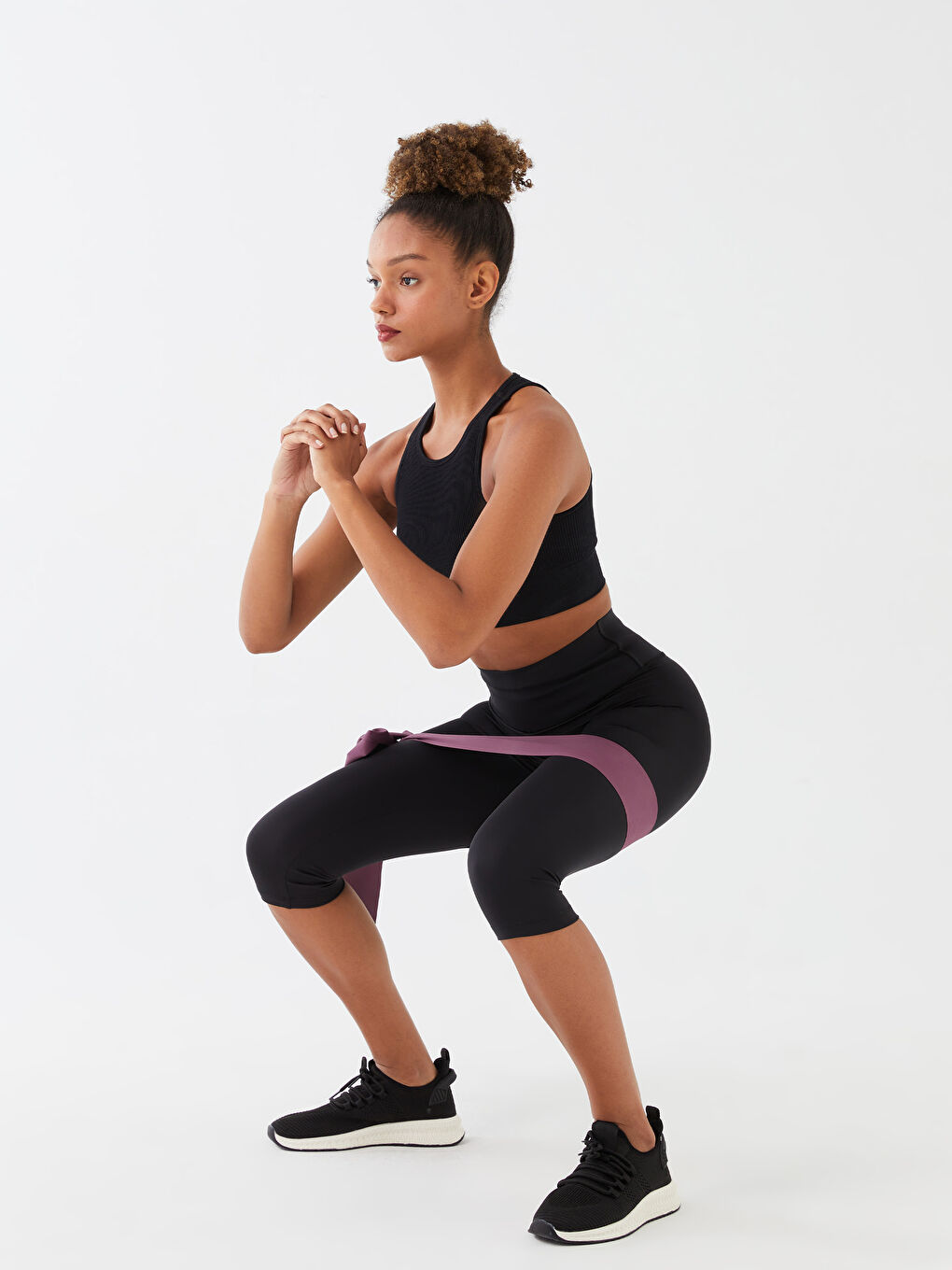 LCW ECO Elasticated Waist Women's Sports Leggings -S3HP08Z8-CVL