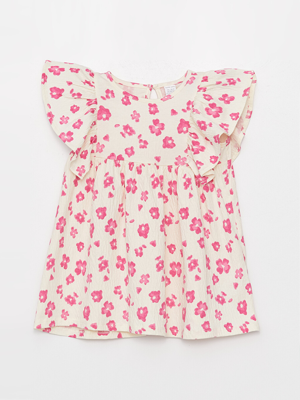 Robe Pour Bébé Filles À Col Rond Imprimée