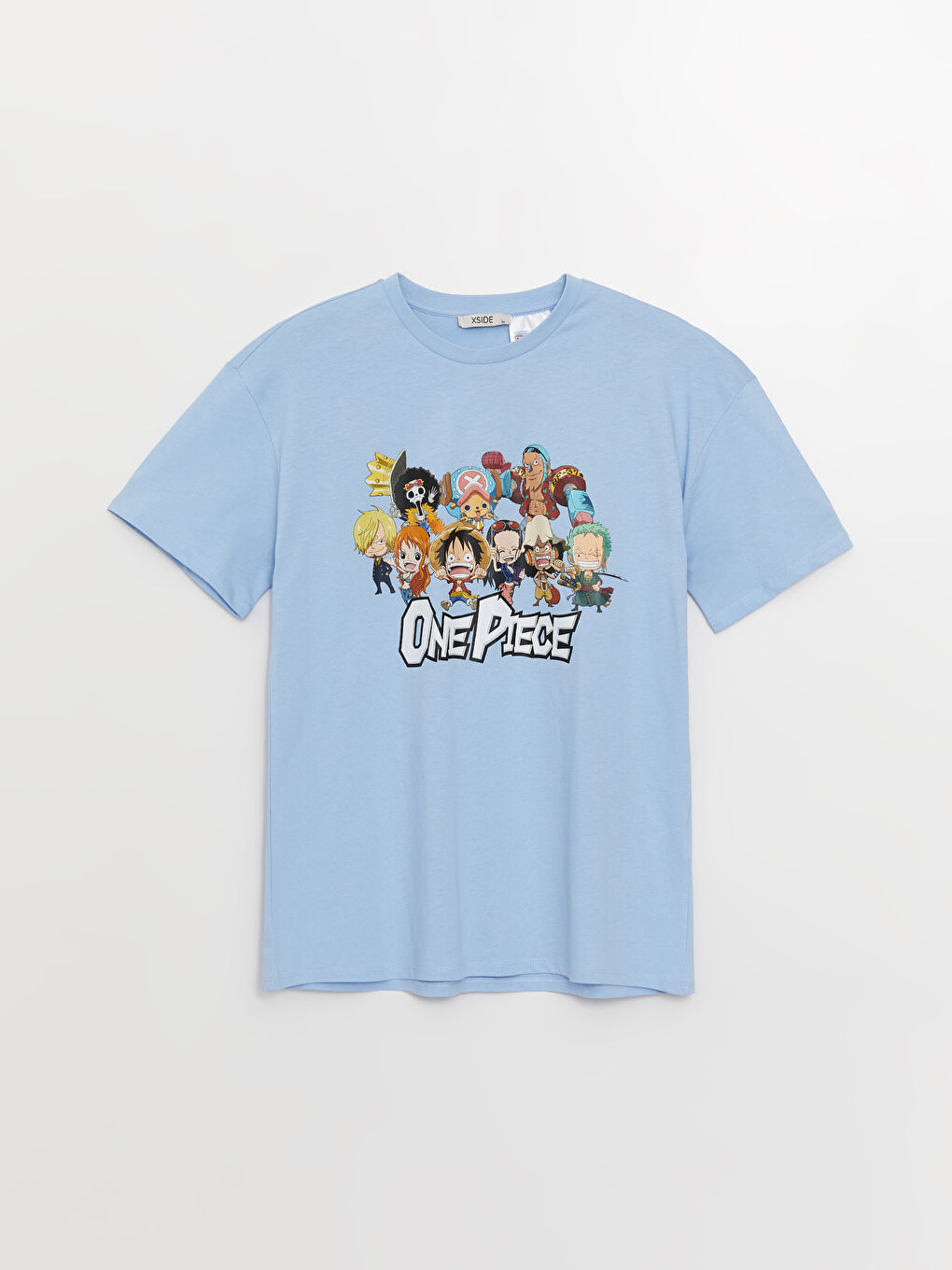 Crew Neck One Piece Printed Short Sleeve Women's T-Shirt-5