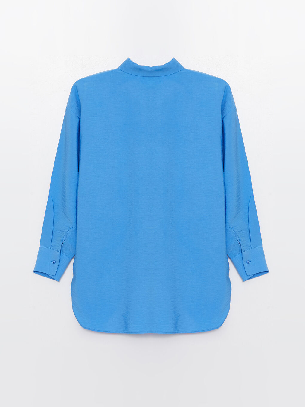 قميص تونيك سادة كم طويل واسع للسيدات-6