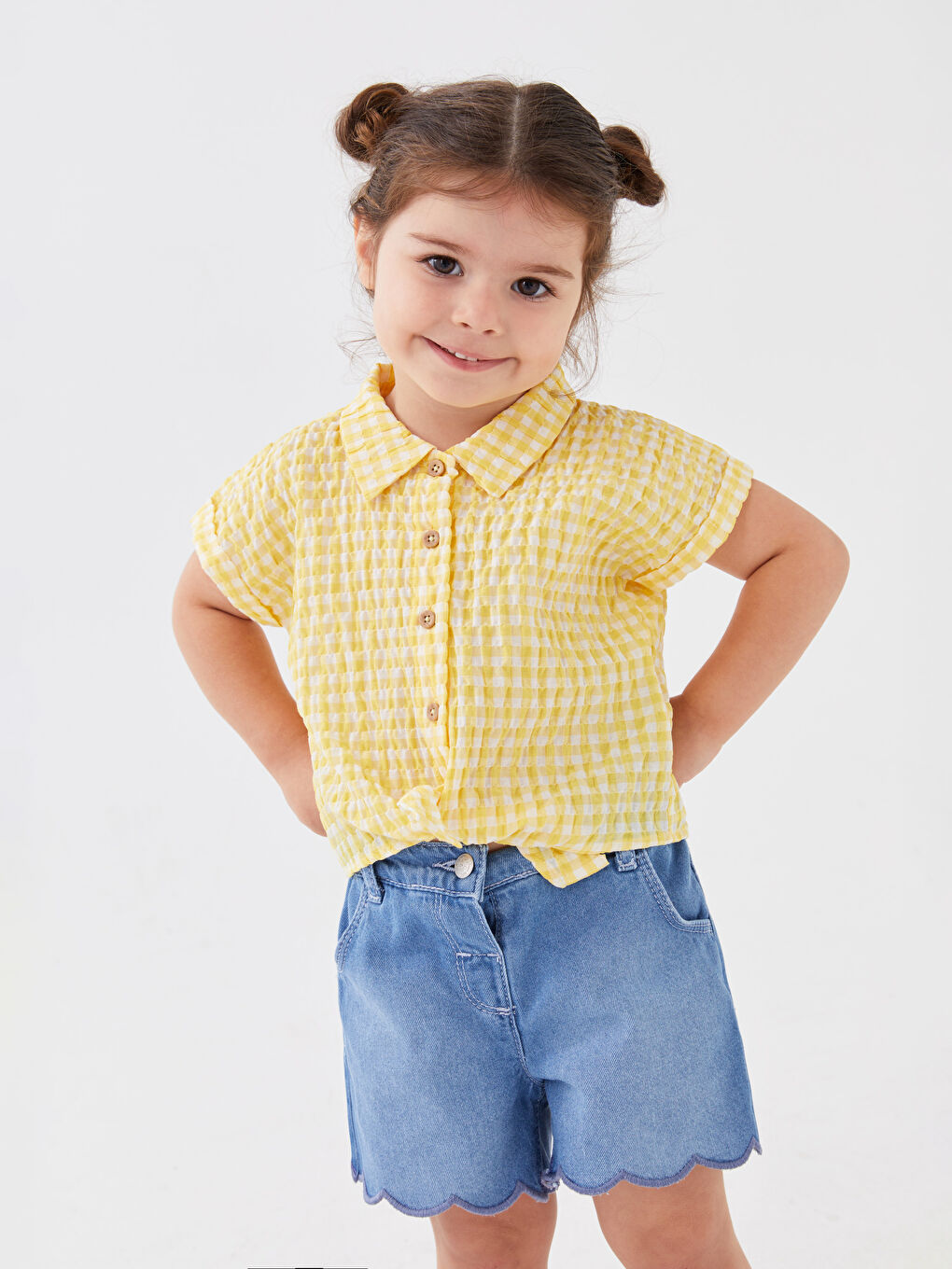 LCW baby Chemise JAUNE Fille -S3HP64Z1-LQ2
