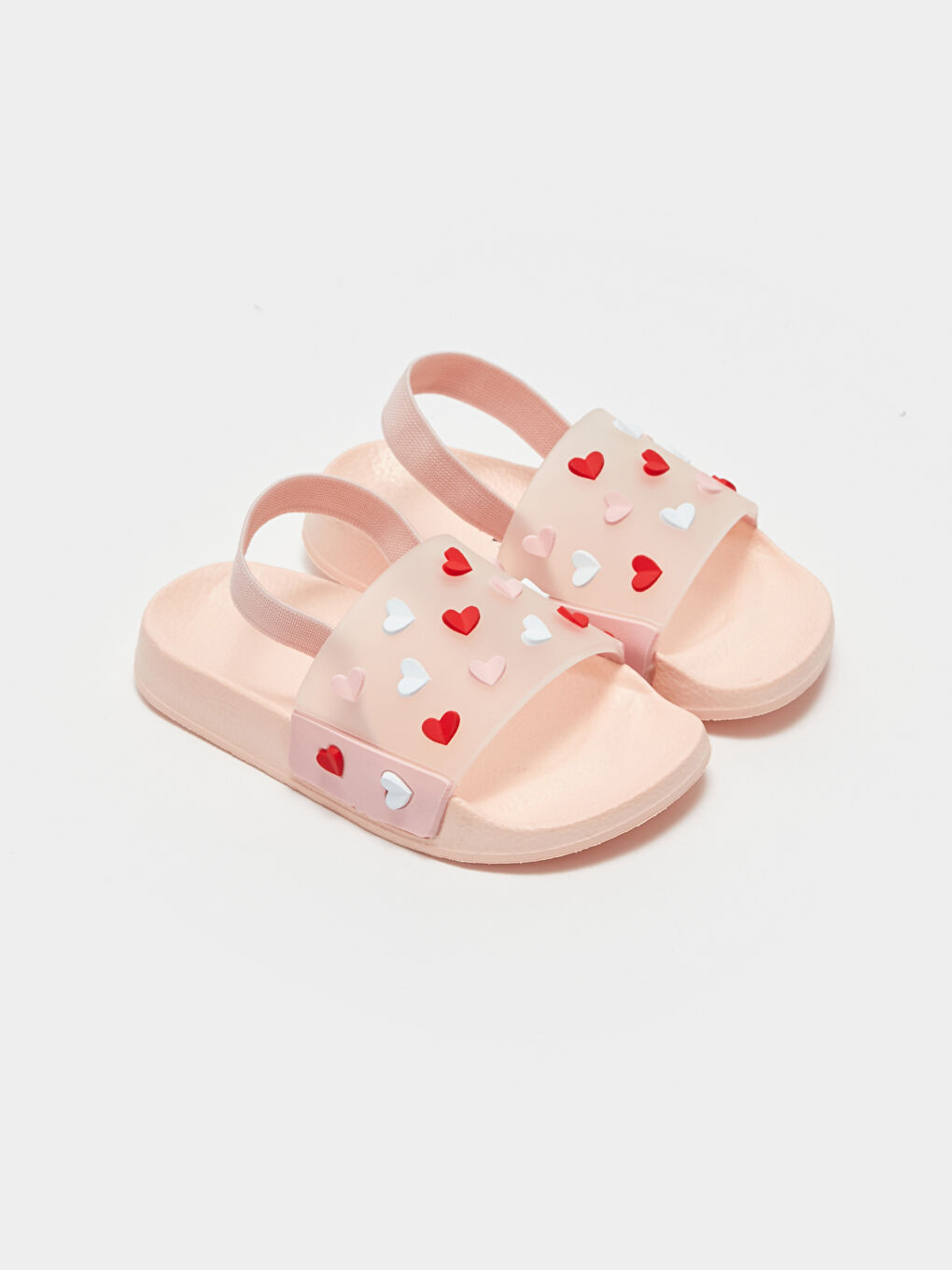 Single Band Elastic Baby Girl Beach Slippers