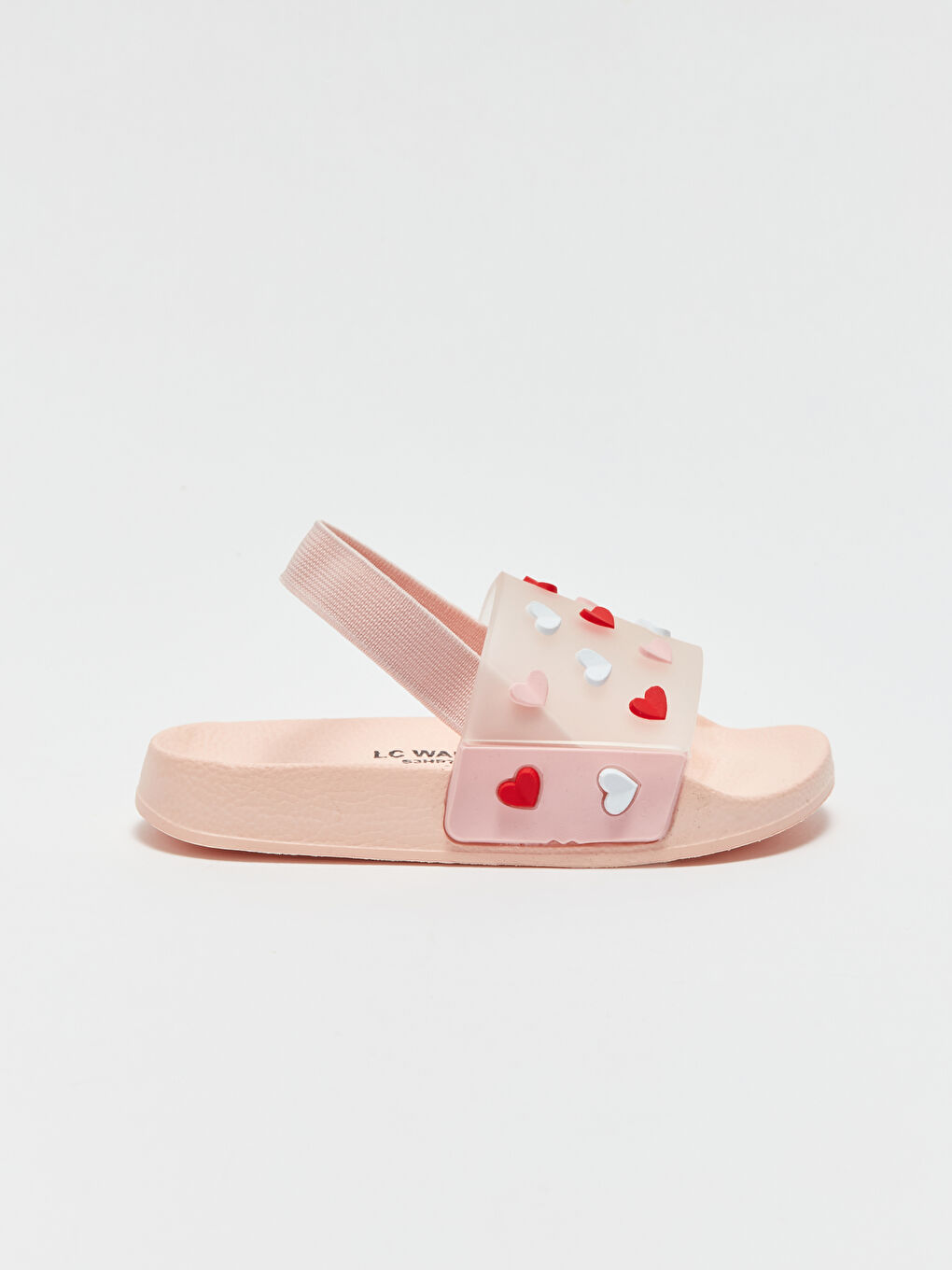 Single Band Elastic Baby Girl Beach Slippers-1