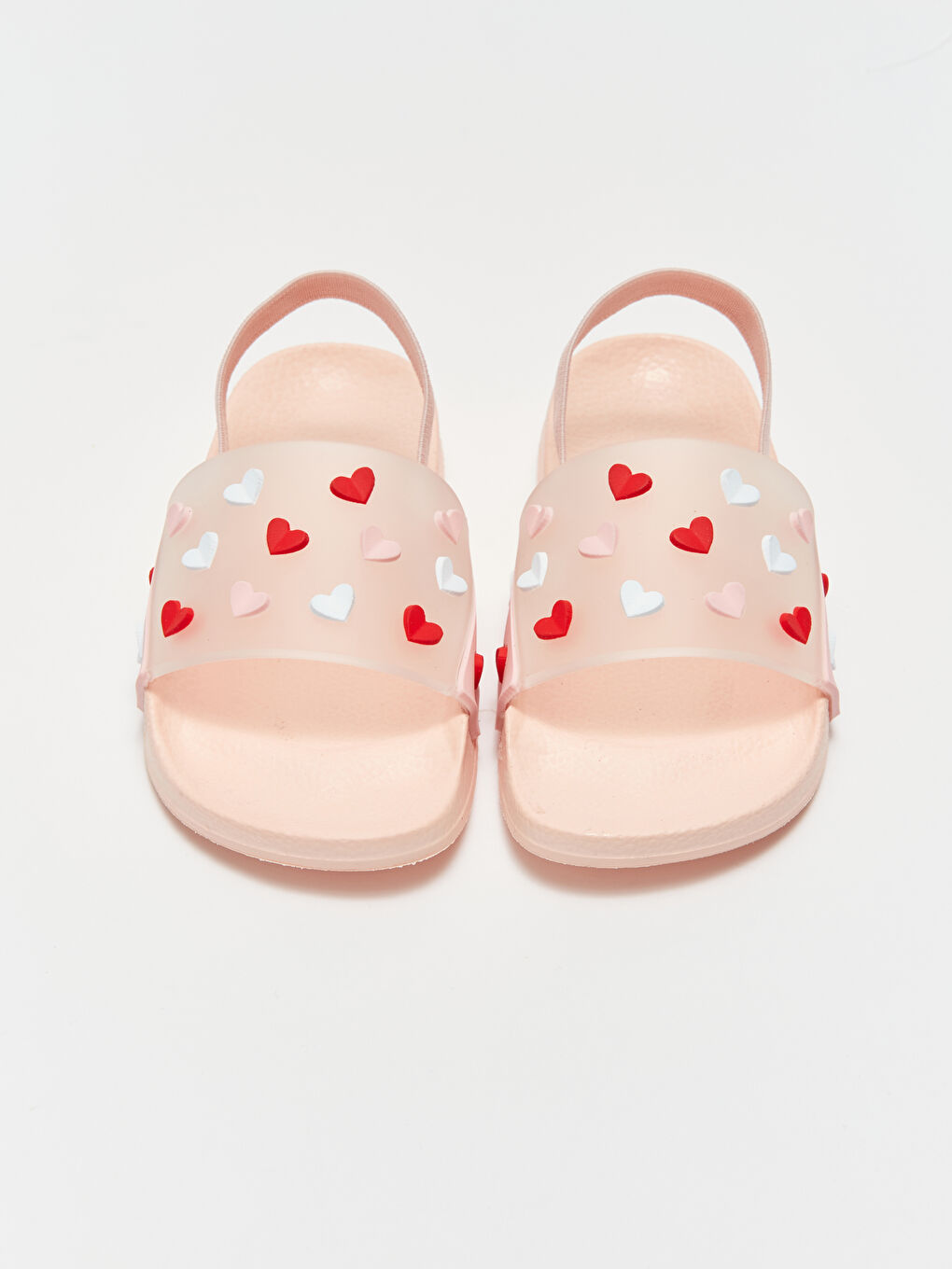 Single Band Elastic Baby Girl Beach Slippers-2