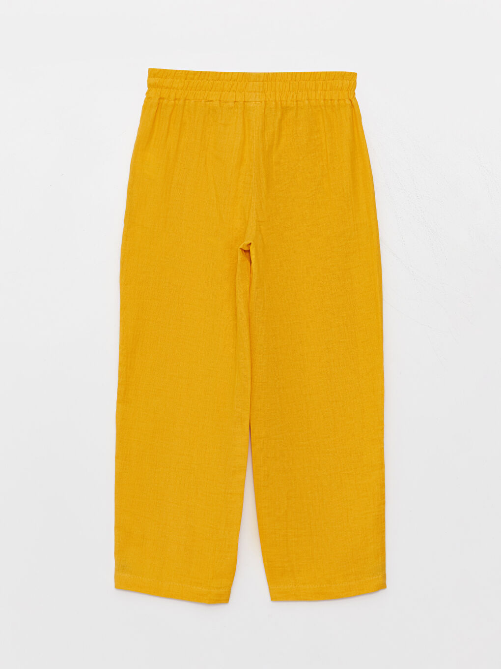 Elasticated Waist Loose Fit Muslin Women's Trousers-6