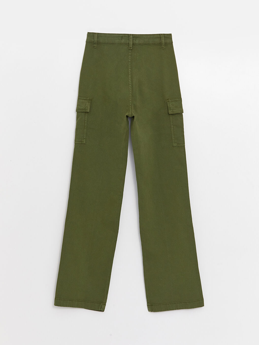 LCW Modest Relaxed Fit Plain Wide Leg Women's Cargo Trousers -S3HP87Z8-V66