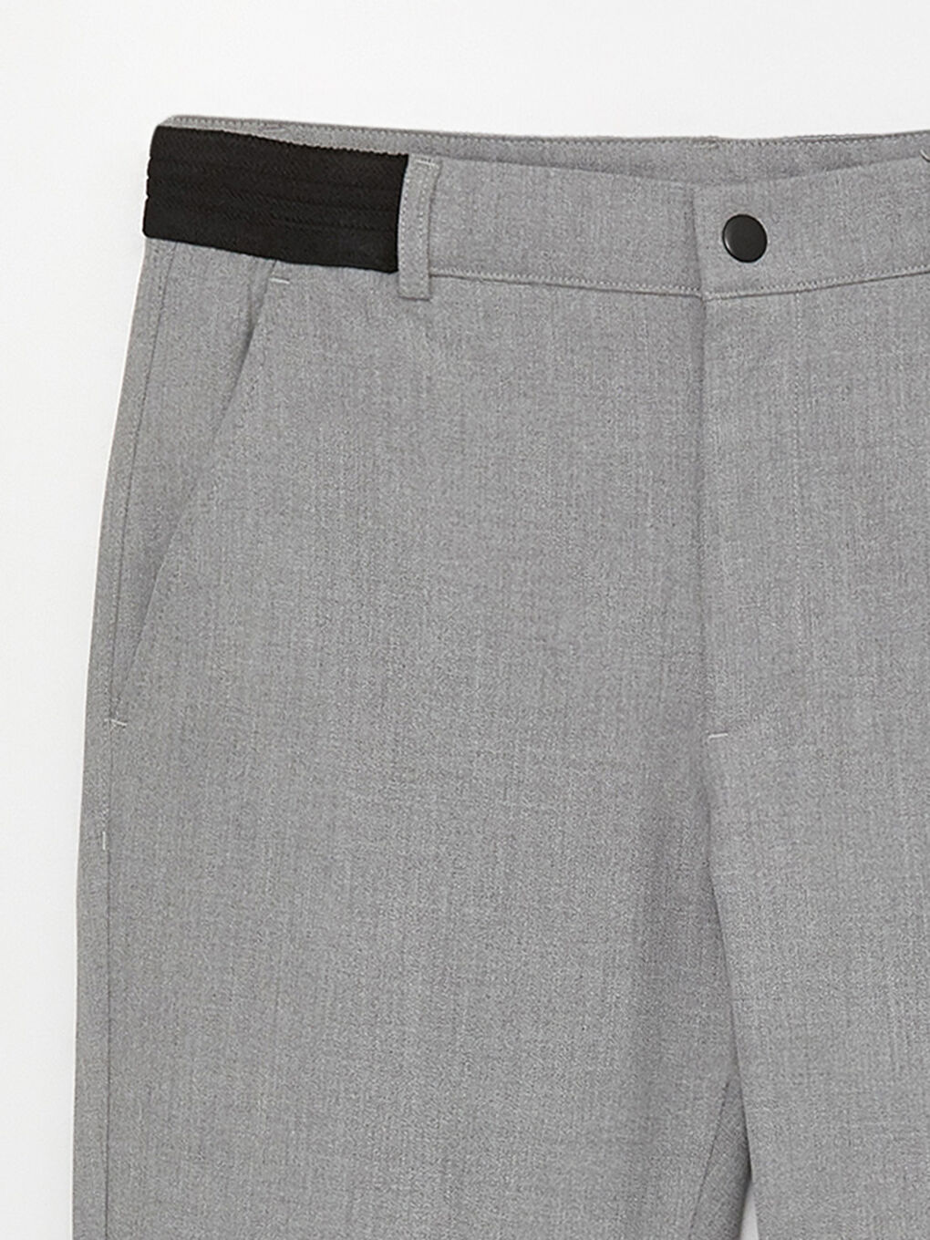 Gri Slim Fit Erkek Pantolon-7