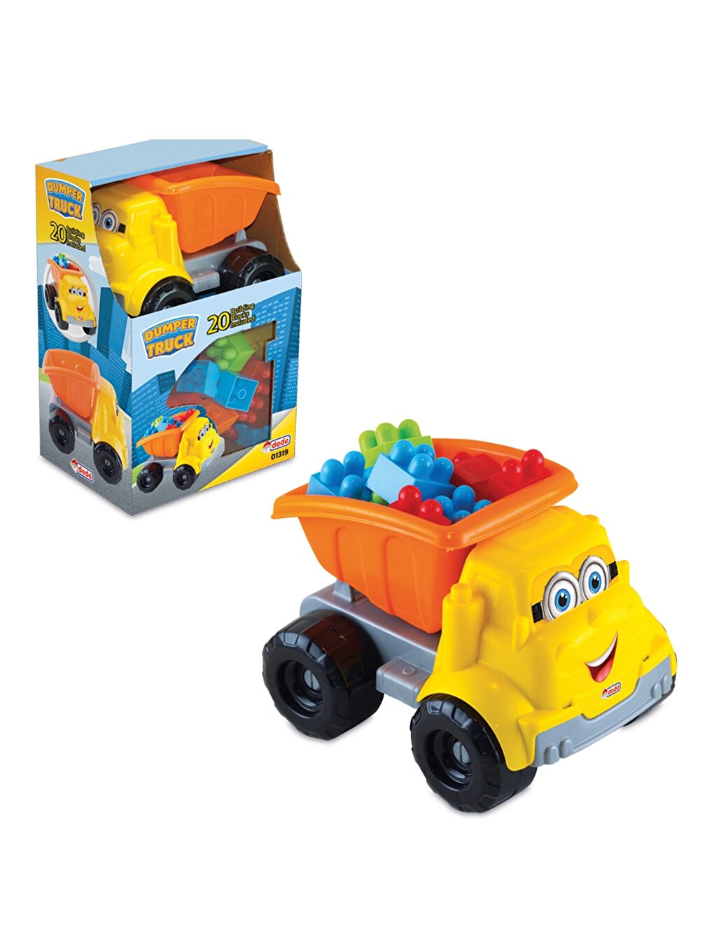 Kamyon 20 Blok Oyuncak