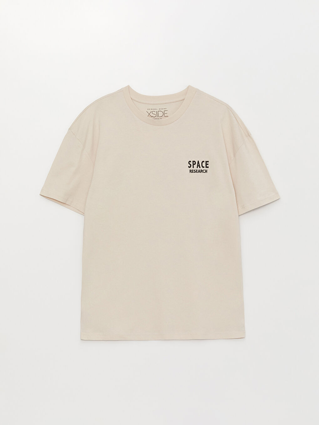 Oversize Crew Neck Short Sleeve Jersey Men's T-Shirt-5