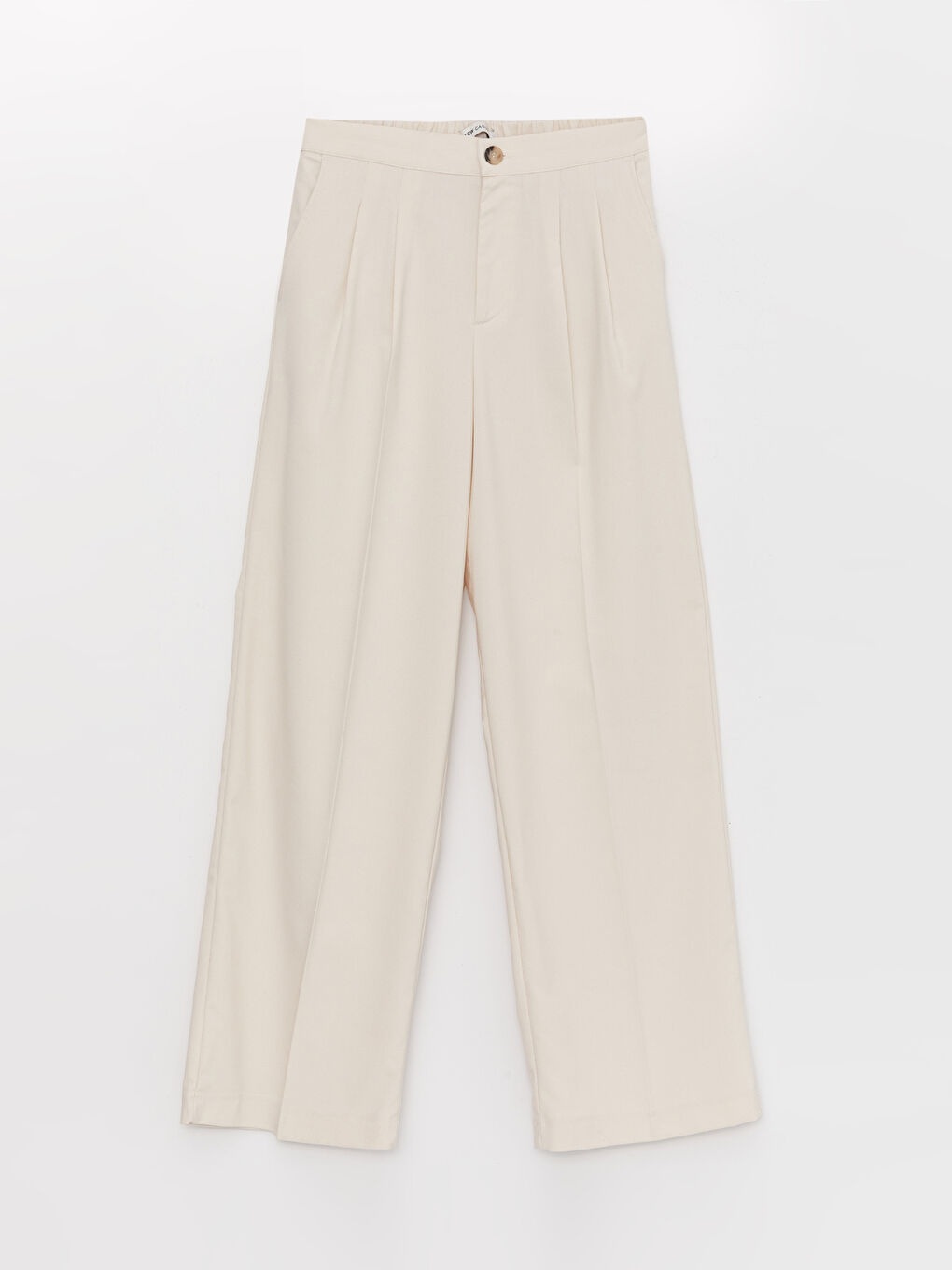 Pantaloni pentru Femei cu Talie Elastică și Croială Relaxată-5