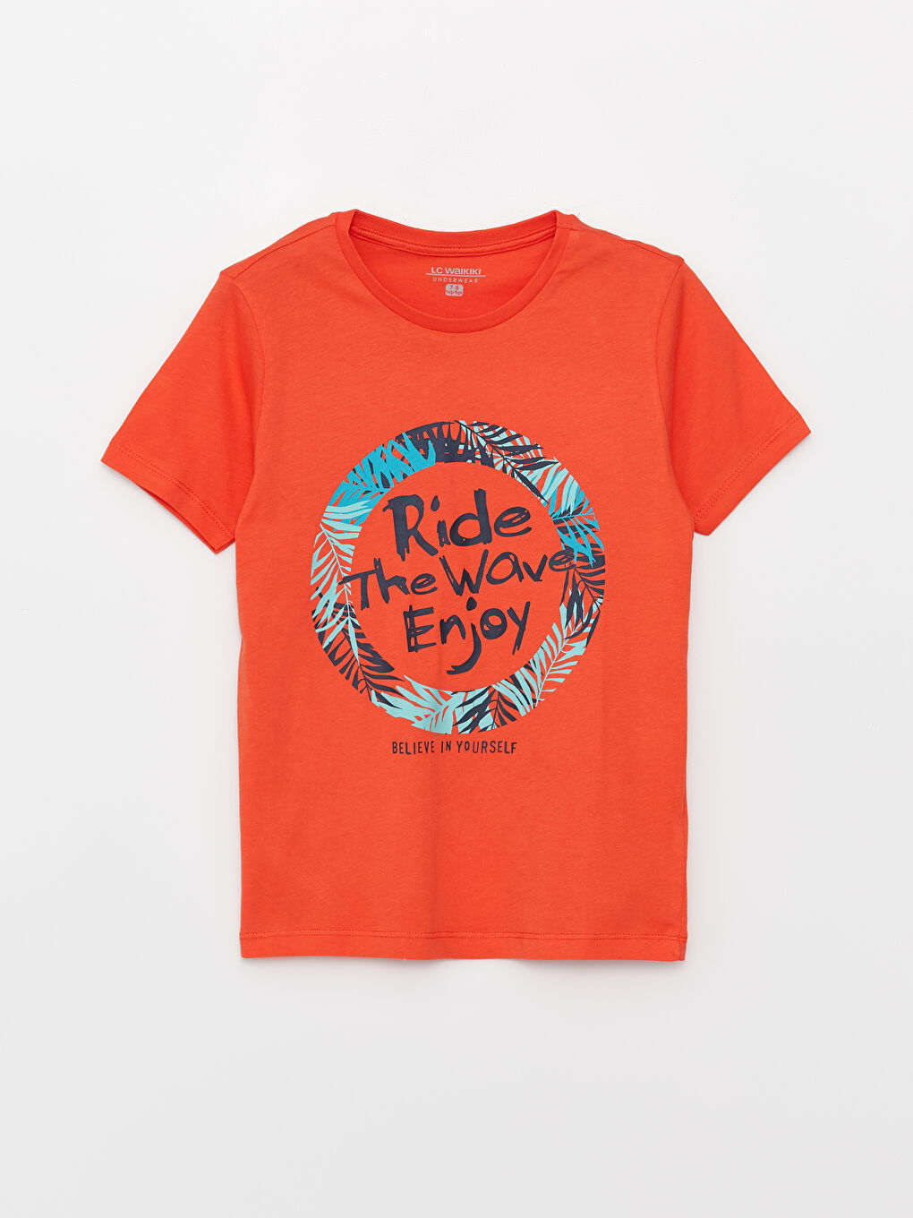 Kırmızı Bisiklet Yaka Baskılı Kısa Kollu Erkek Çocuk Şortlu Pijama Takımı-1