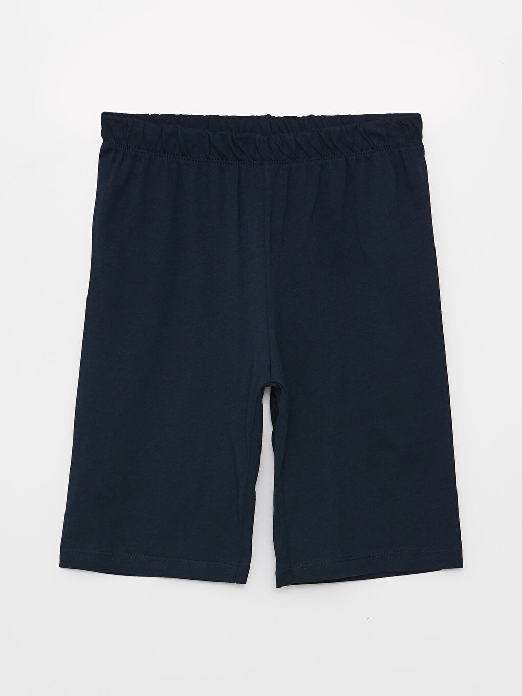 Kırmızı Bisiklet Yaka Baskılı Kısa Kollu Erkek Çocuk Şortlu Pijama Takımı-2