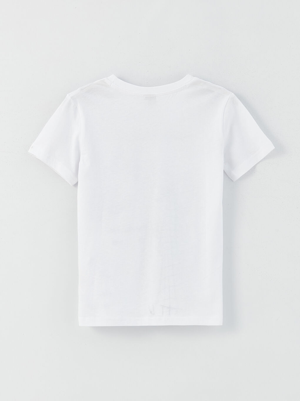 Crew Neck Printed Short Sleeve Boys' T-Shirt-1