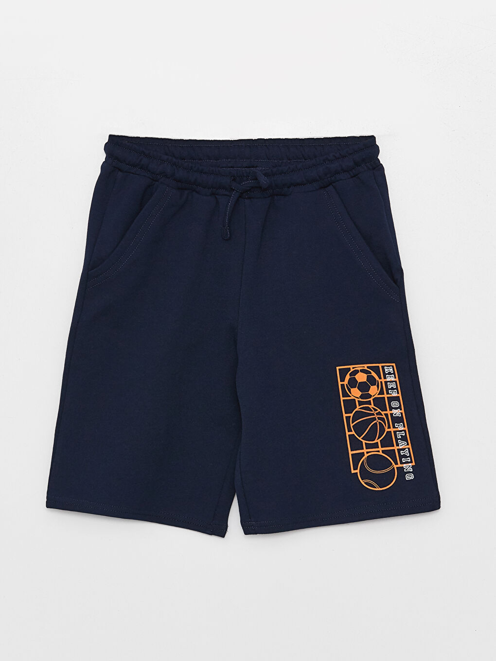 شورت للأولاد مطبوع بخصر مرن