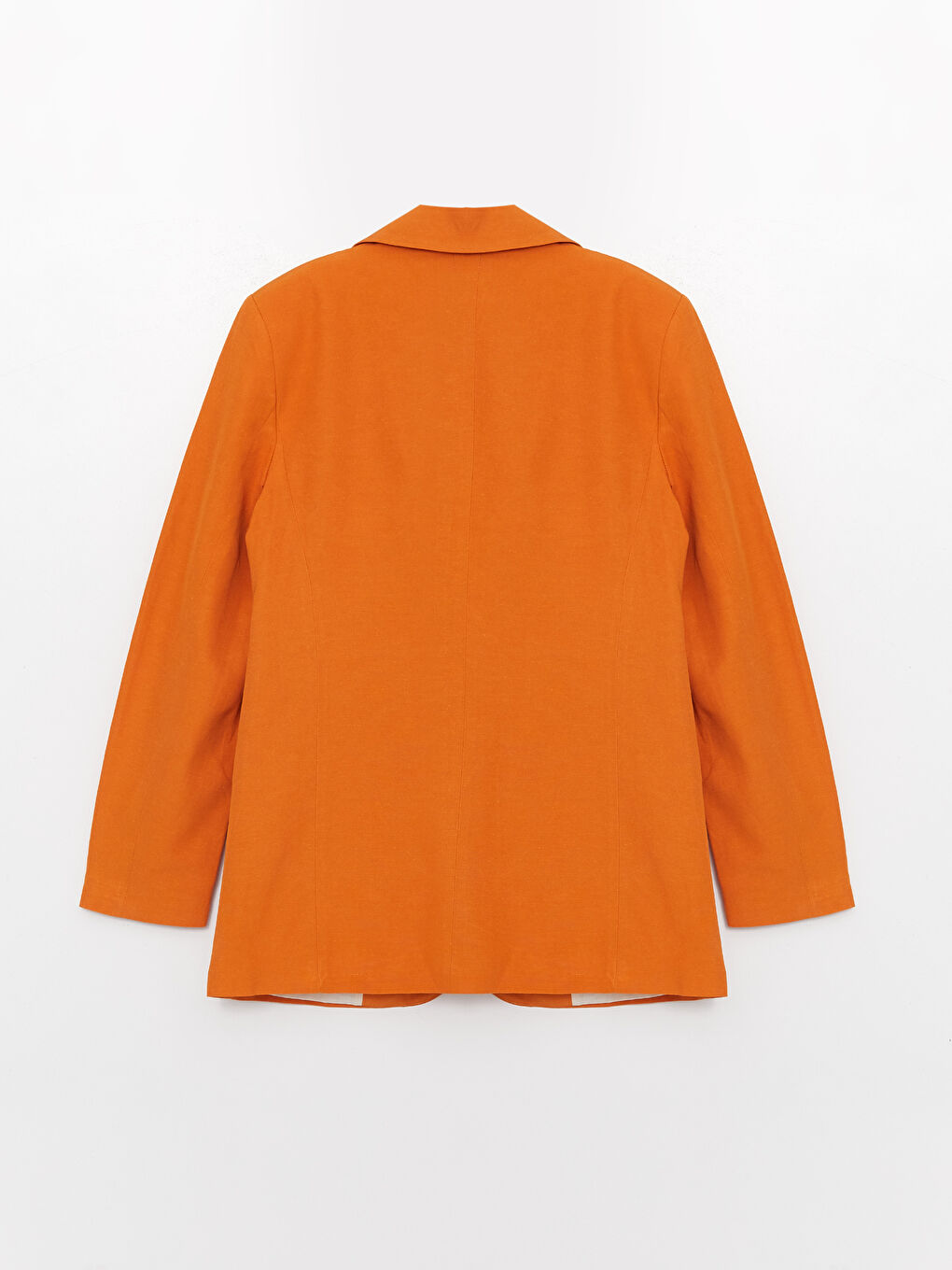 Plain Long Sleeve Women's Blazer Jacket-6