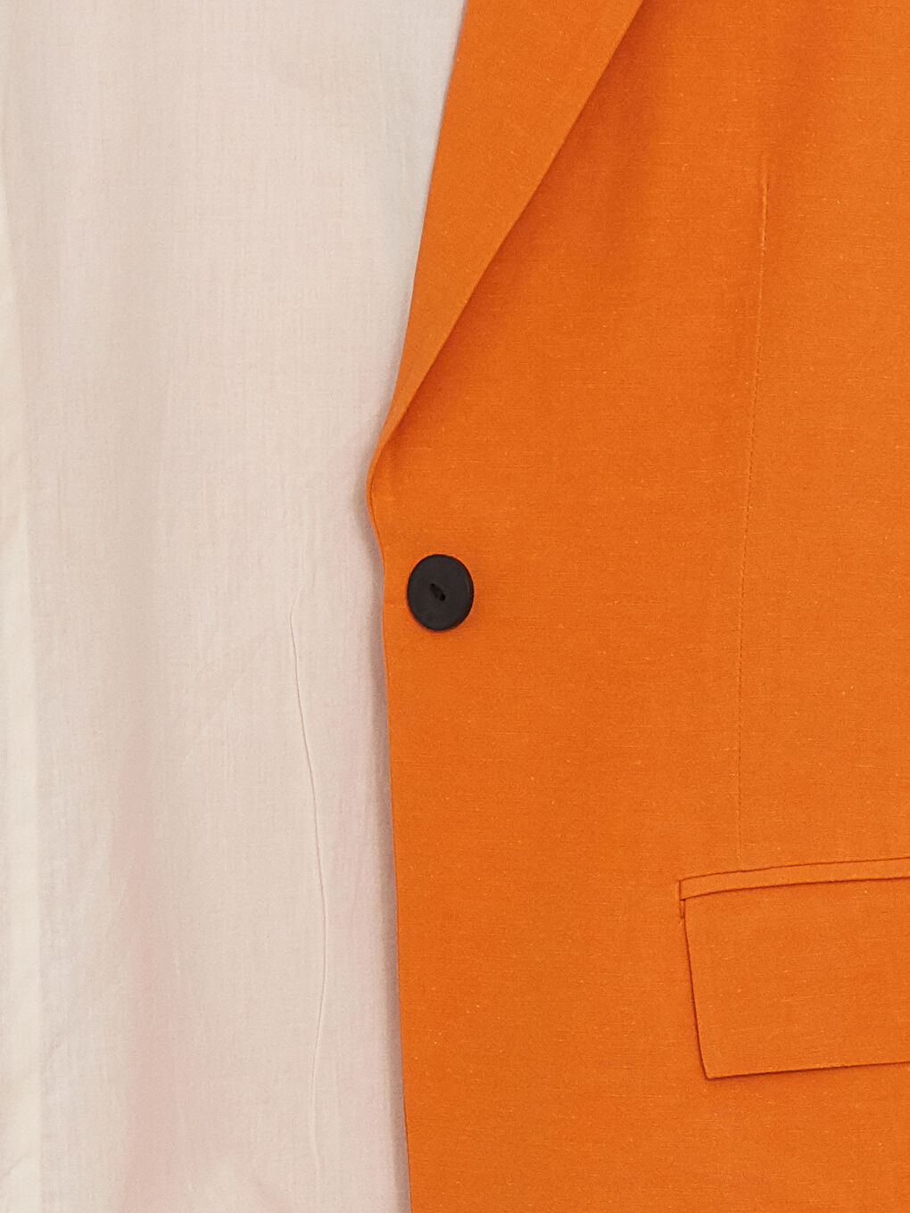 Plain Long Sleeve Women's Blazer Jacket-7