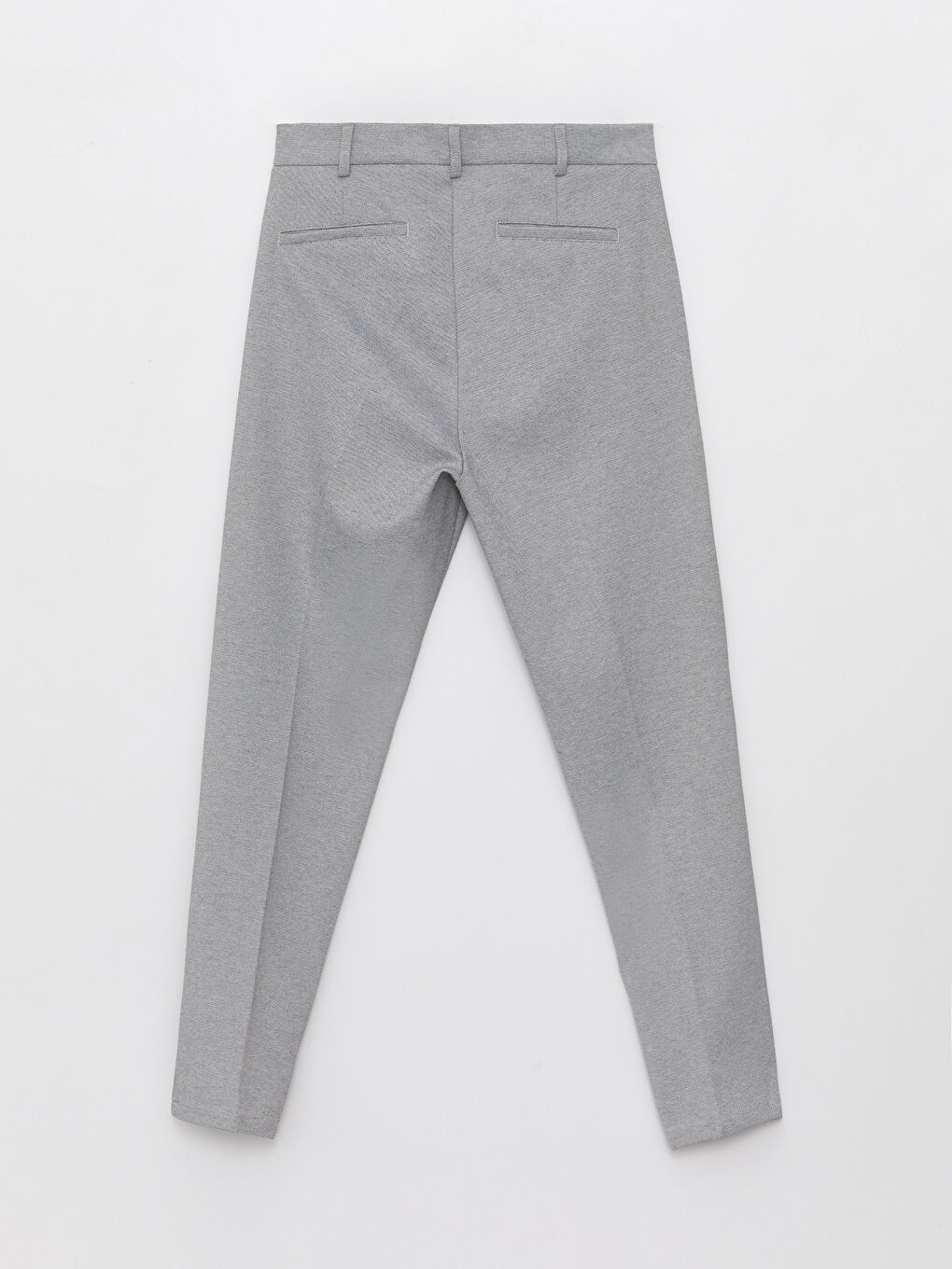 Gri Dar Kalıp Erkek Chino Pantolon-6