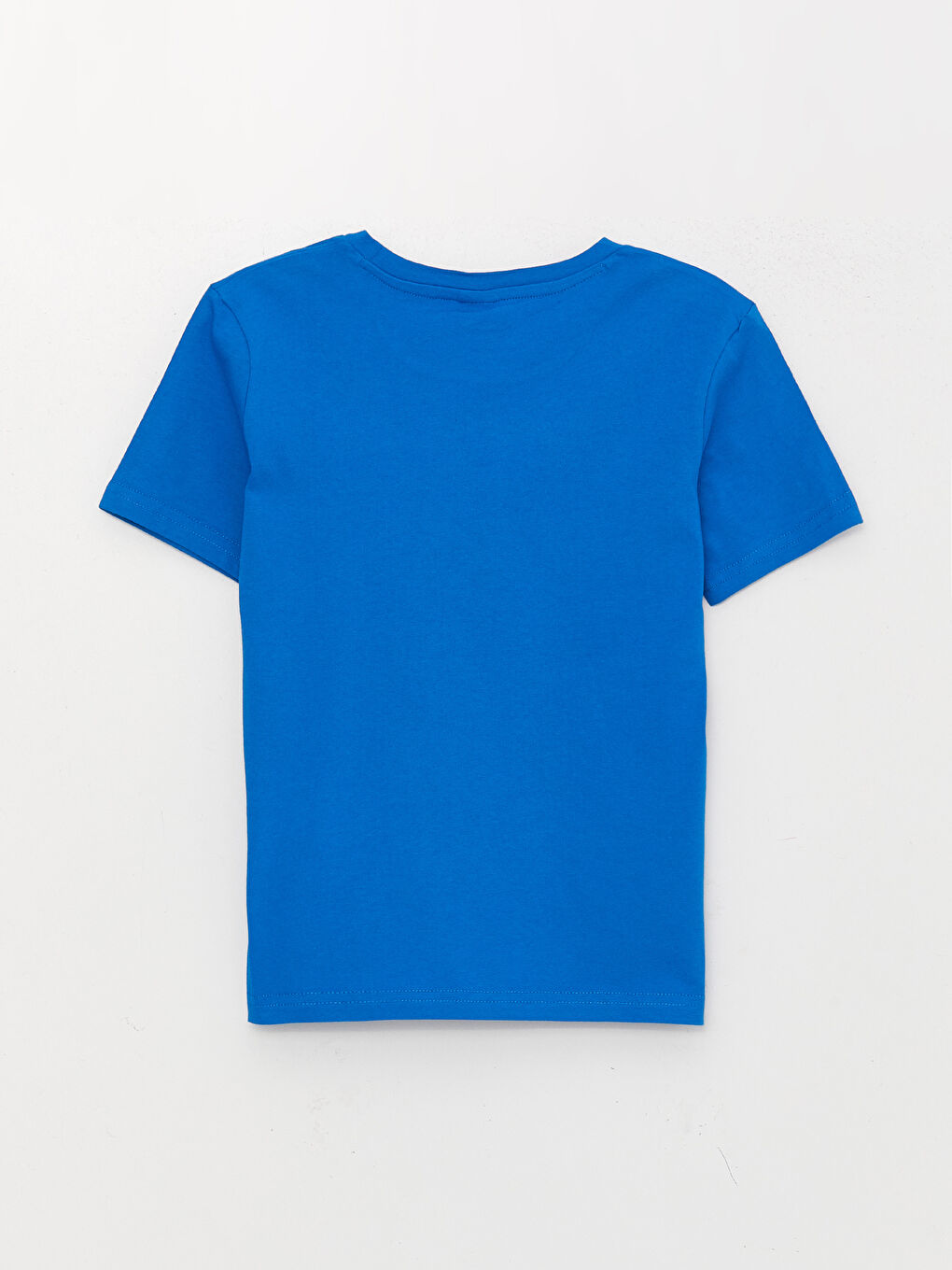 Crew Neck Printed Short Sleeve Boys' T-Shirt-1