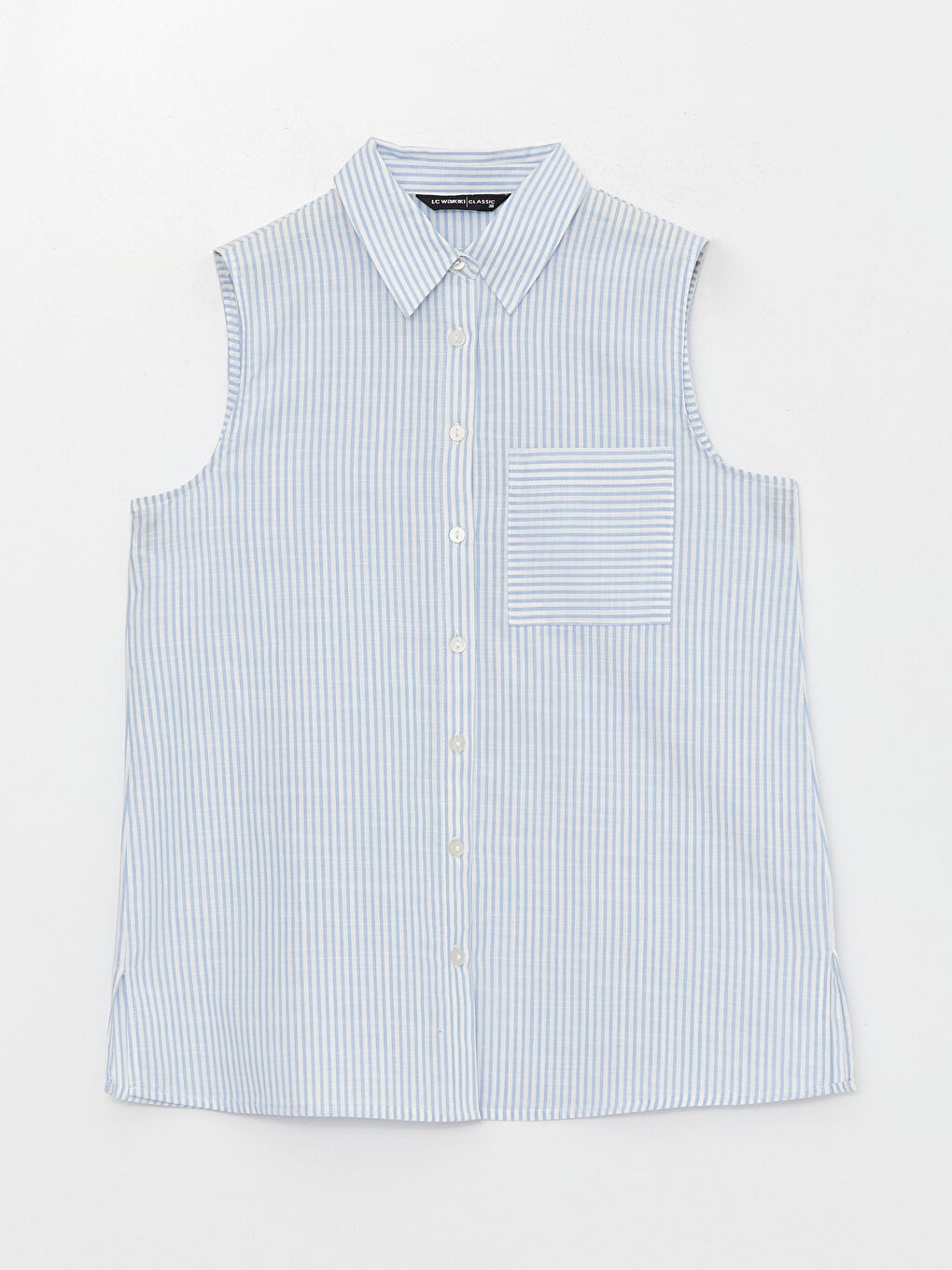 Striped Cotton Women's Shirt-5