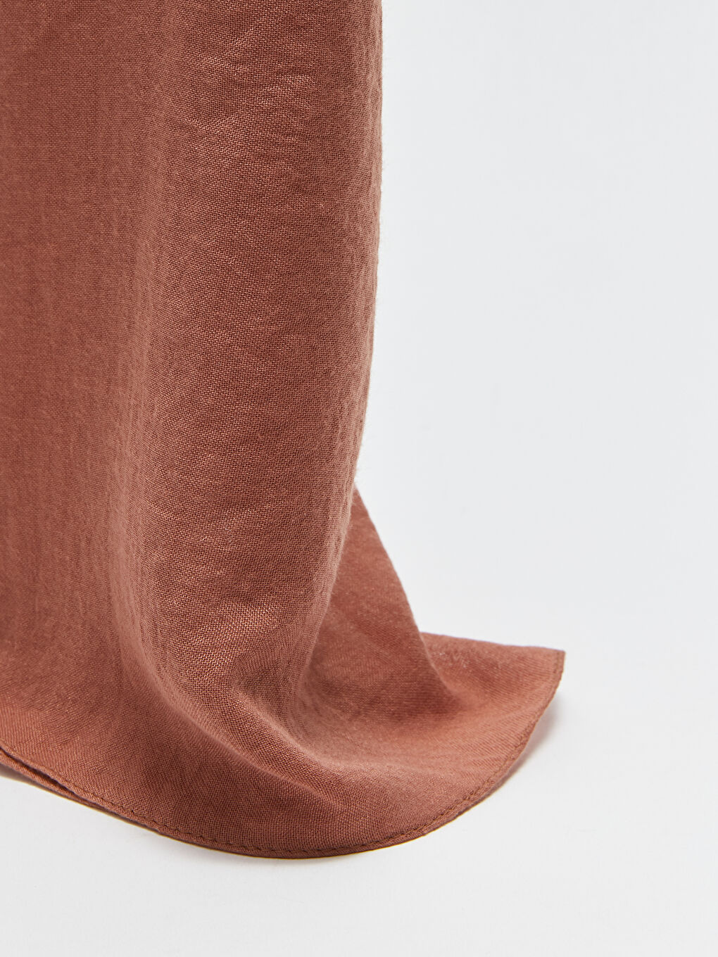 Kahverengi Kadın Dokuma Şal-3