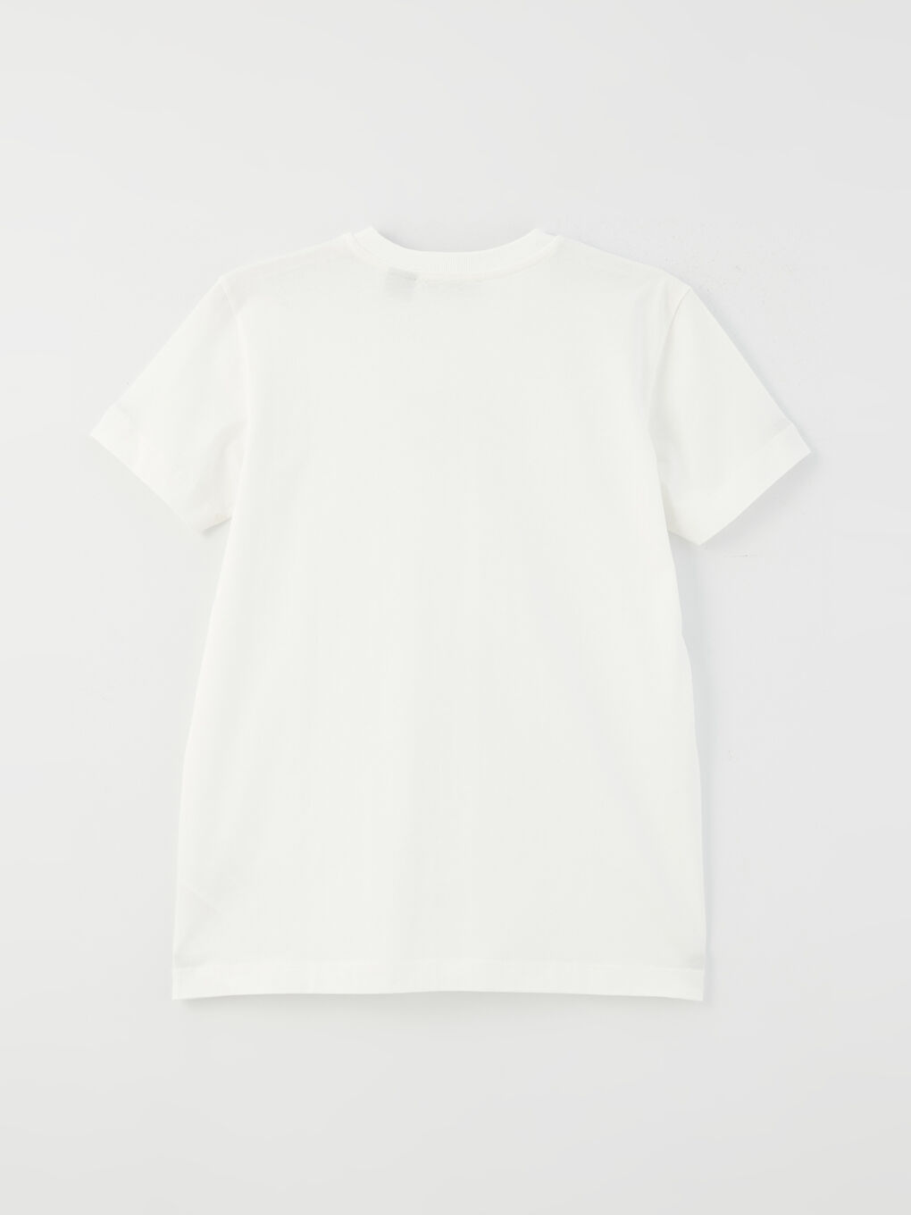 Crew Neck Mickey Mouse Printed Short Sleeve Women's Sweatshirt Tunic-6