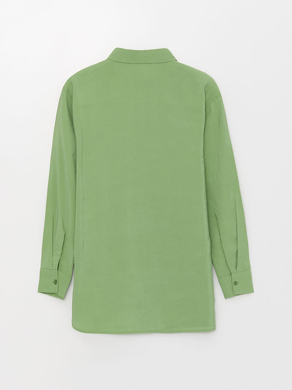 Plain Long Sleeve Women's Shirt Tunic-6