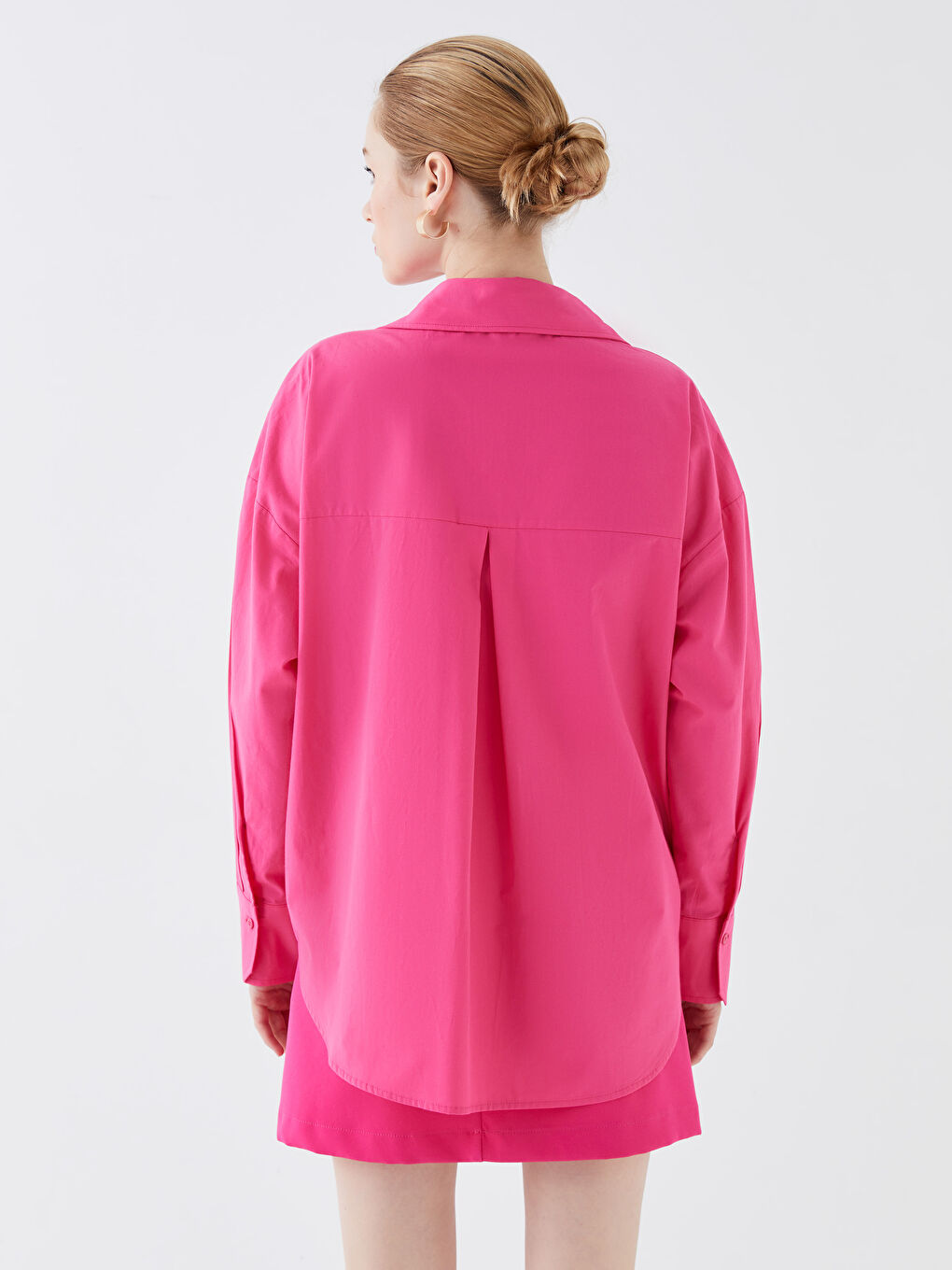LCW Vision Chemise Oversize en Popeline pour Femmes -S3HU22Z8-E6M