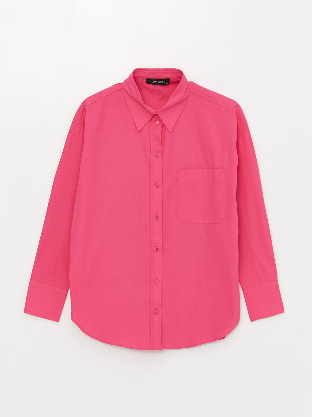 LCW Vision Chemise Oversize en Popeline pour Femmes -S3HU22Z8-E6M