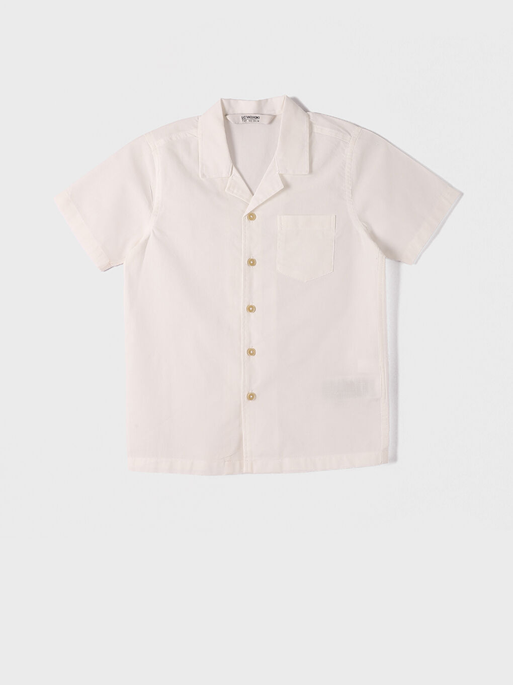 Basic Short Sleeve Boys' Shirt -S3HU27Z4-FDU