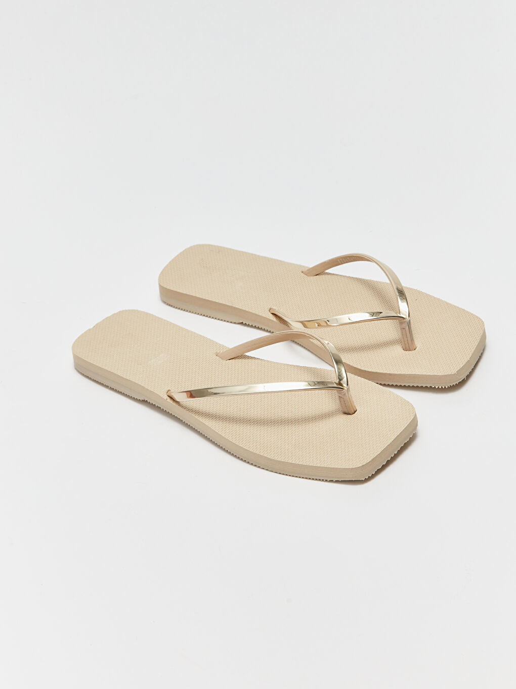 Bej Kadın Parmak Arası Terlik