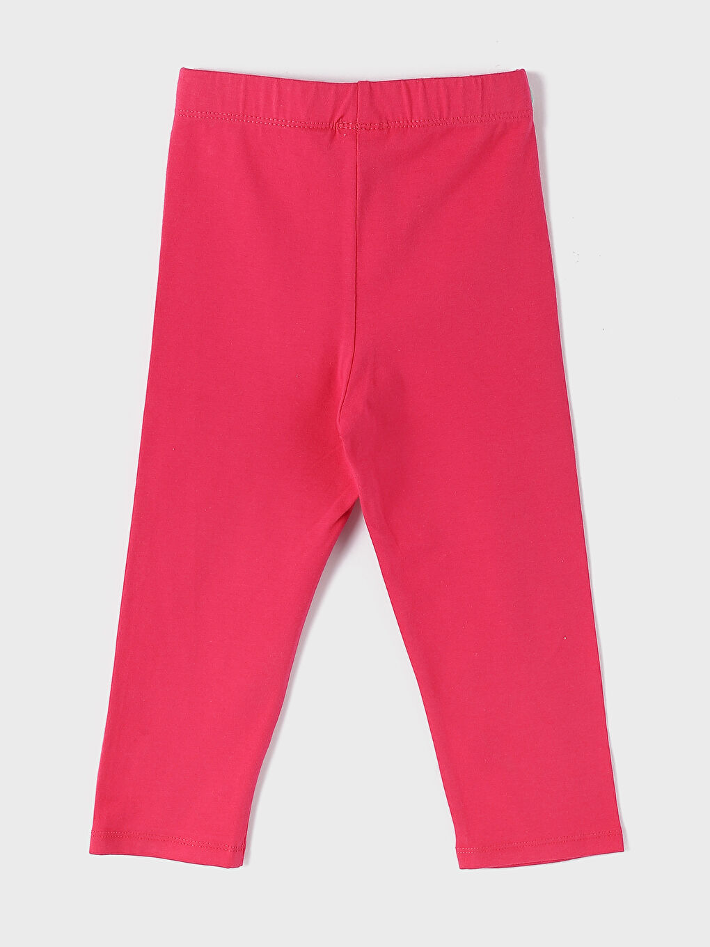 Girls' Printed 3/4 Length Leggings with Elastic Waist-1