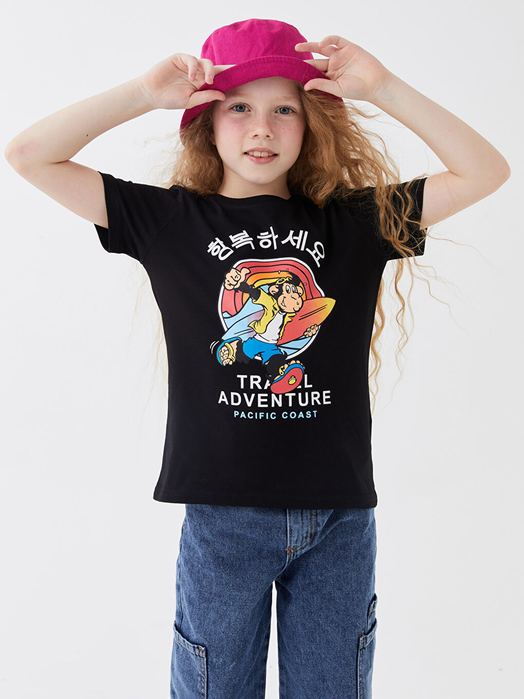 تيشيرت أطفال يونيكس كم قصير مطبوع قرد نوستالجي بياقة دائرية-4